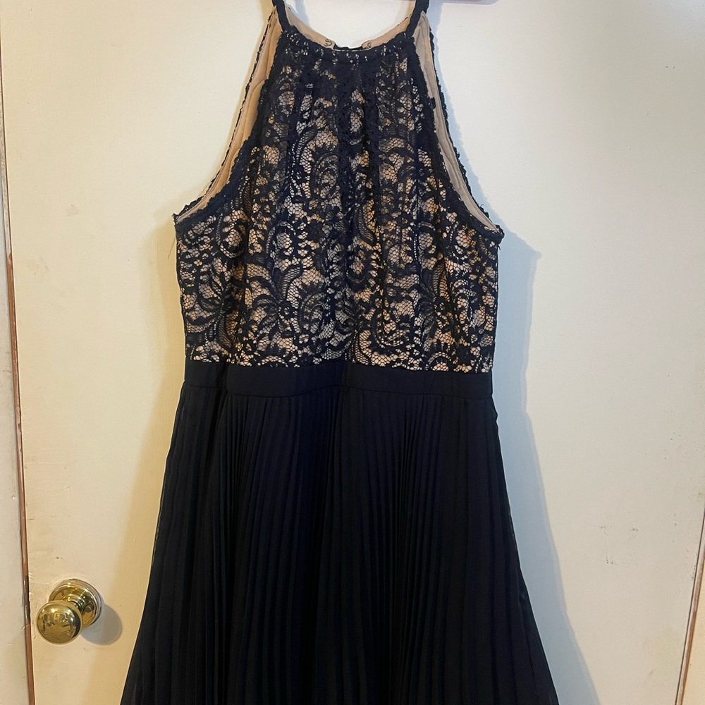 Navy Blue lace dress